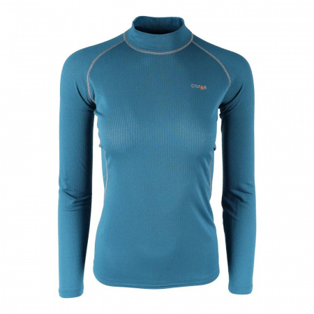 Термобелье женское Сплав Energy мод 2 футболка L/S Thermal Grid light морская волна 48/176
