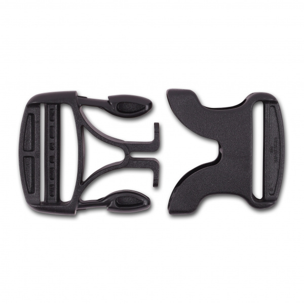 Пряжка фастекс Duraflex Stealth Vee 38 мм, одна регулировка, 1-09293/1-09296