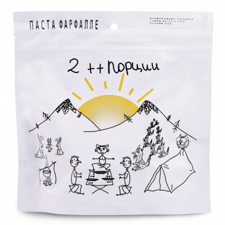 Сублимат СД Паста Фарфалле с креветками 200 гр, 2 порции