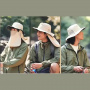 Панама Naturehike Full protective big-brimmed fisherman's hat CYY2521FS014