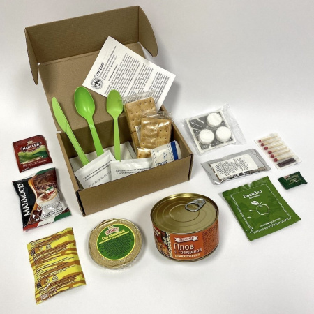 Сухой паек разовый Завтрак Вариант 2 (ИРП-Завтрак2) СПЕЦПИТ