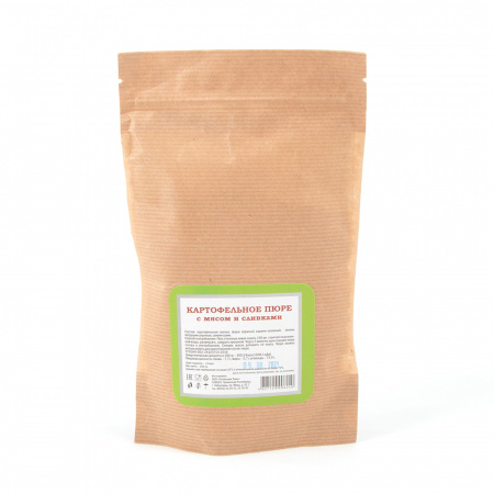 Organic Food Картофельное пюре с мясом и сливками, 130 гр