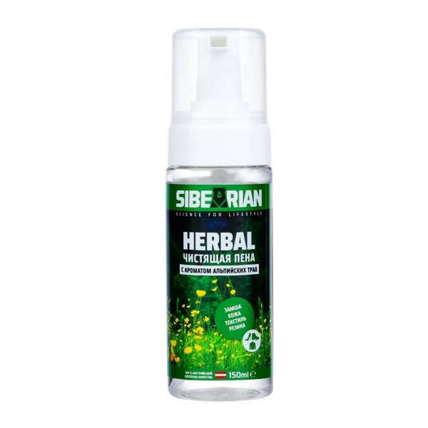 Чистящая пена Sibearian Herbal 150 мл