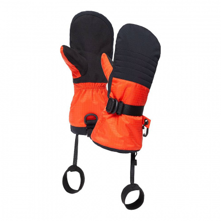 Рукавицы утепленные BASK Brutal Pole оранжевые/черные L