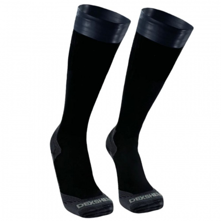 Водонепроницаемые носки Dexshell Wading Pro Socks черный/серый L (42-45)