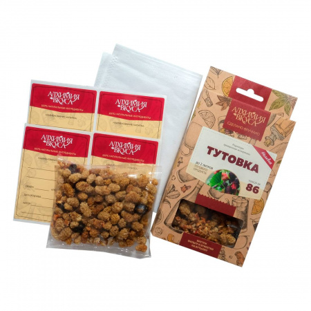 Набор для приготовления наливки Алхимия вкуса № 86 Тутовка, 57 г