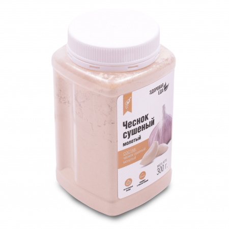 Чеснок сушеный молотый, порошок 300 г (Здоровая Еда)