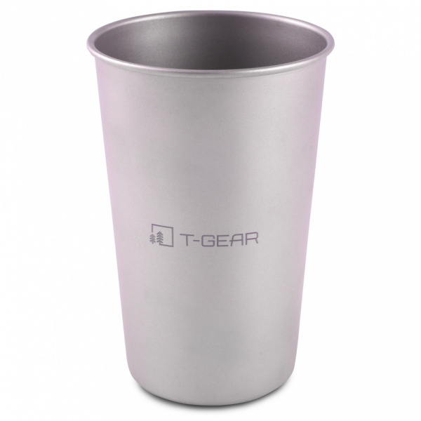 Стакан титановый T-Gear Titanium Beer Cup 500