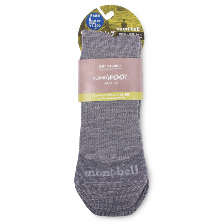 MontBell носки Merino Wool Walking Short Socks MontBell носки Merino Wool Walking Short Socks