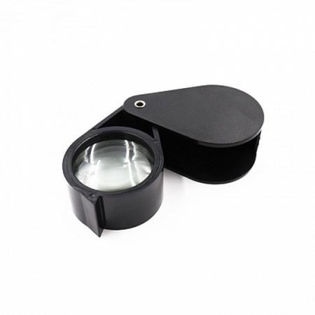 Лупа складная, кратность 5 х, d л. 47 мм, вес 113 г (Следопыт) Лупа складная, кратность 5 х, d л. 47 мм, вес 113 г (Следопыт)