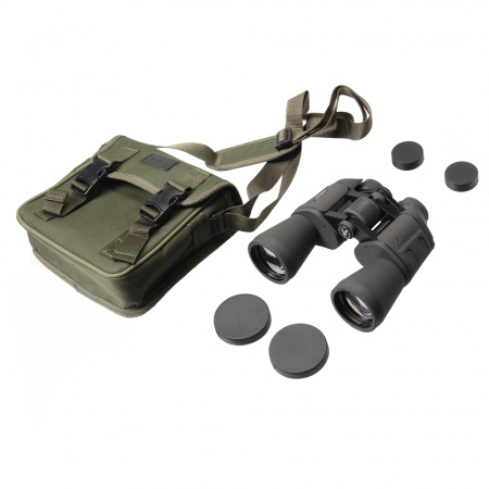 Бинокль БПШЦ 15x50 Veber Classic VRWA широкоугольный, серый