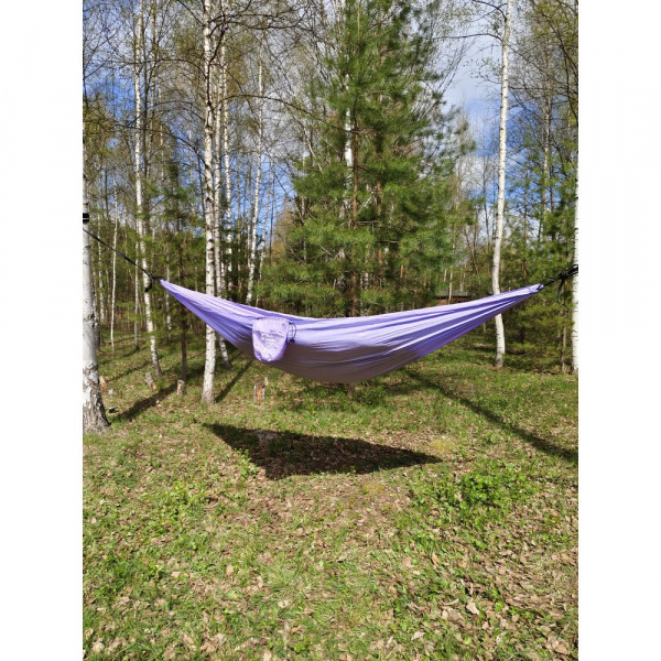 Гамак туристический одноместный Mormus Equip Ultralight Hammock фиолетовый Гамак туристический одноместный Mormus Equip Ultralight Hammock фиолетовый