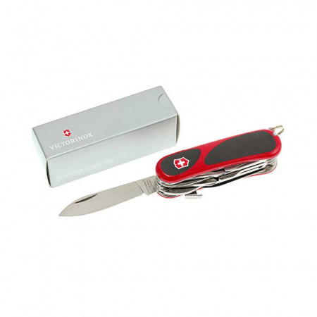 Нож перочинный Victorinox EvoGrip S557 (2.5223.SC) 85мм 21функц. красный/черный карт.коробка