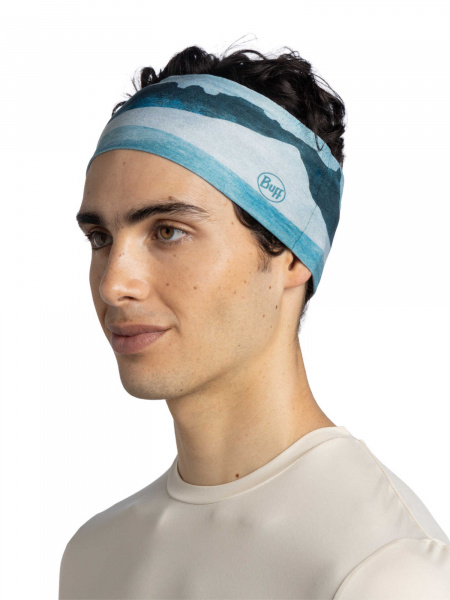 Повязка Buff CoolNet UV Wide Headband Aler Teal