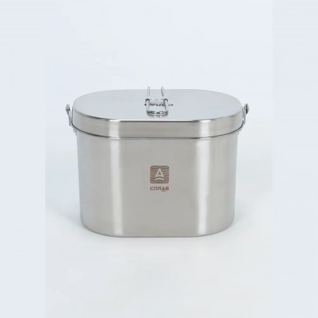 Котелок (Кан) Сплав стальной 4.5 с чехлом