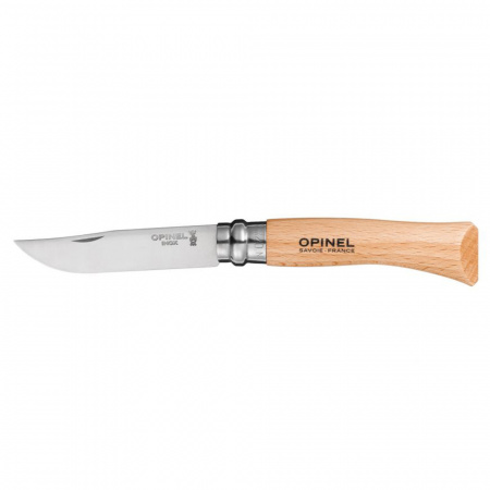 Нож Opinel №7, нержавеющая сталь, бук