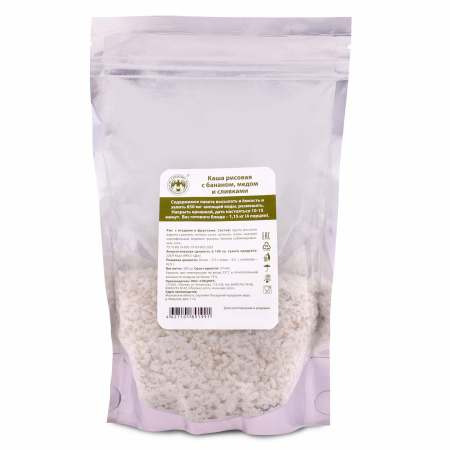 Каша рисовая с бананом 300г, СПЕЦПИТ