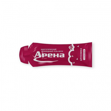 Гель энергетический Arena с кофеином, брусника, 50 г