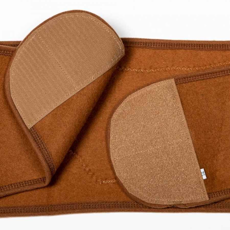 Пояс валяный 100% верблюжья шерсть