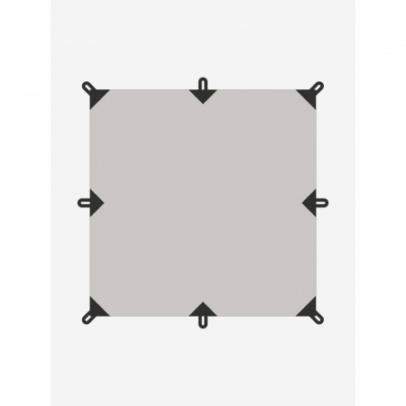 Тент 4*4м Talberg SAHARA (серый)