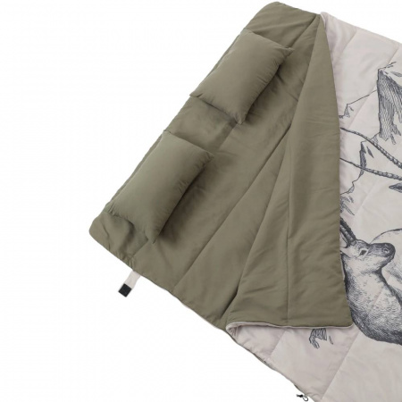 Спальный мешок Naturehike двухместный с подушкой NH21MSD06