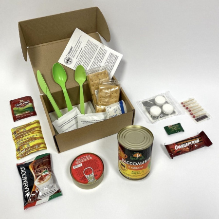 Сухой паек разовый Обед Вариант 2 (ИРП-Обед2) СПЕЦПИТ