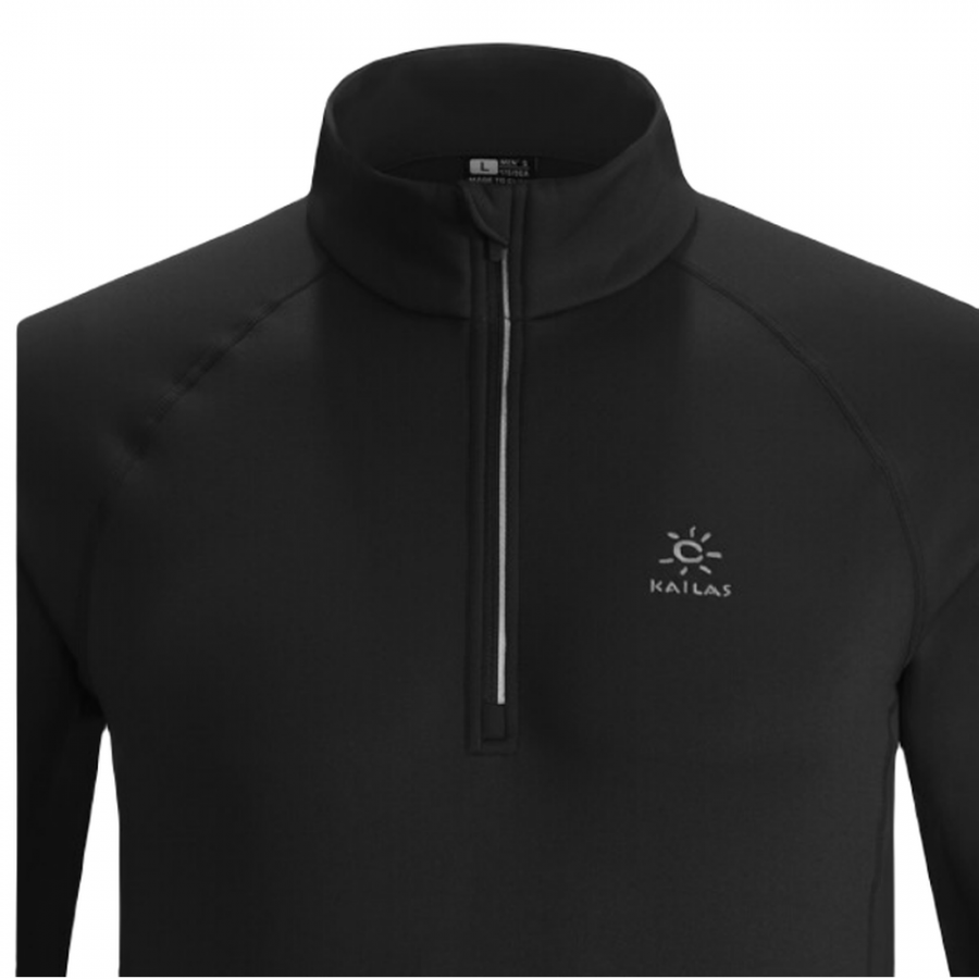 Kailas толстовка флисовая Air Fleece Stand Collar Functional Long Sleeve Baselayer Top