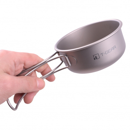 Миска с ручками титановая T-Gear Titanium Bowl 350