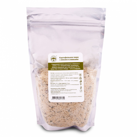 Картофельное пюре с мясом и сливками 300г, СПЕЦПИТ