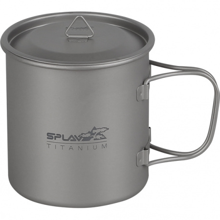 Кружка титановая 600