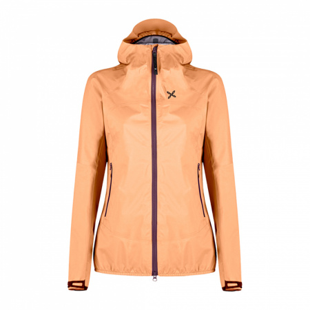 Куртка мембранная женская Montura UPLAND 3L HOODED JACKET WOMAN Melon/Vinaccia XL