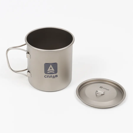 Кружка титановая 600