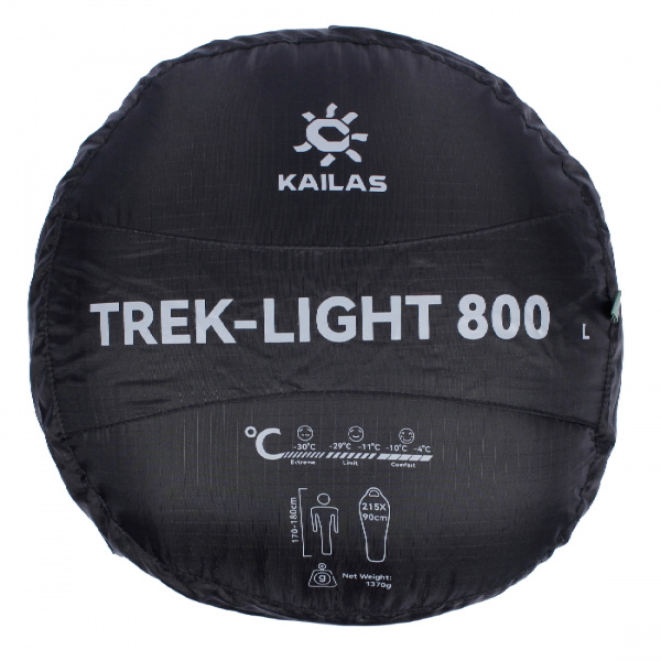 Спальный мешок Kailas TREK-LIGHT 800 Down Sleeping Bag KB2401105