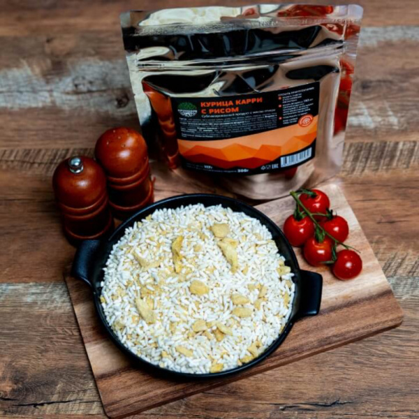 Сублимат Курица карри с рисом (Кронидов) 85 гр