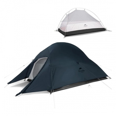 Палатка Naturehike Cloud up 1 210T NH18T010-T с футпринтом