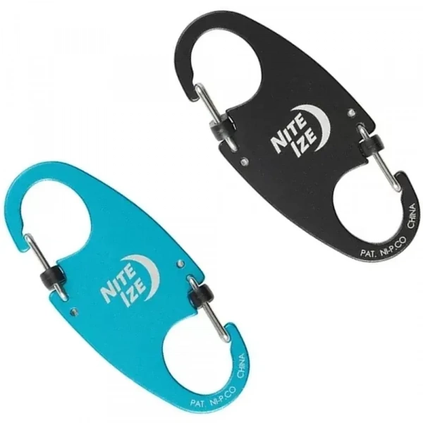 Брелок для ключей NiteIze IdentiKey SlideLock Dual Carabiner 2pk