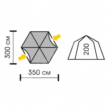 Talberg шатёр Arbour Auto