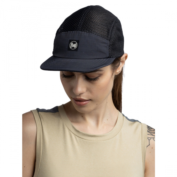 Кепка Buff 5 Panel Air Cap Saret Black