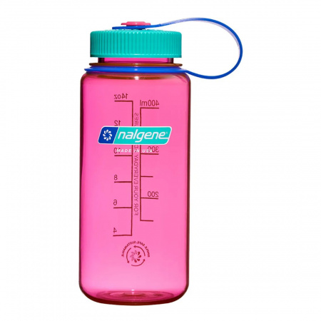 Nalgene бутылка Wide Mouth 0,5л Better Hiking розовый