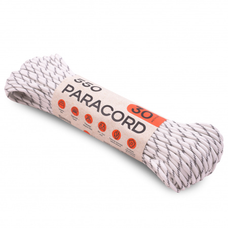 Паракорд 550 T-Gear x CORD nylon 30м световозвращающий