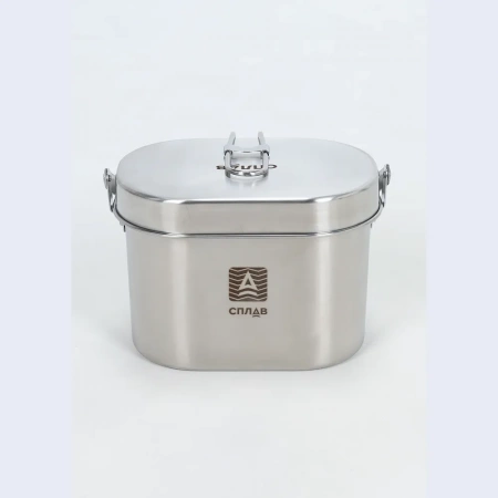 Котелок (Кан) Сплав стальной 2.1 с чехлом