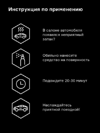 Нейтрализатор запаха Helmetex Auto 100 мл., аромат Кофе&Дерево №49