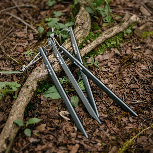 Колышки Naturehike Lightweight Pegs CNK2650PJ014 V-образные 6 шт 18 см