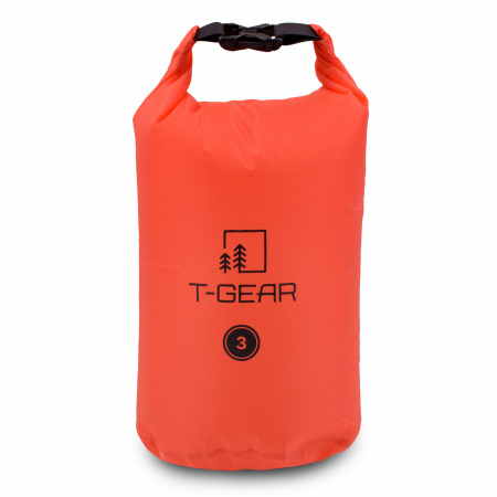 Гермомешок T-Gear Ultralight Dry Sack 3 оранжевый