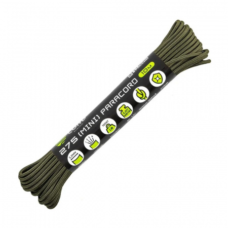 Паракорд 275 (мини) CORD nylon 10м RUS (khaki)
