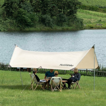 Тент Naturehike Girder NH20TM006, 150D, 500*292 см для кемпинга (с двумя стойками)