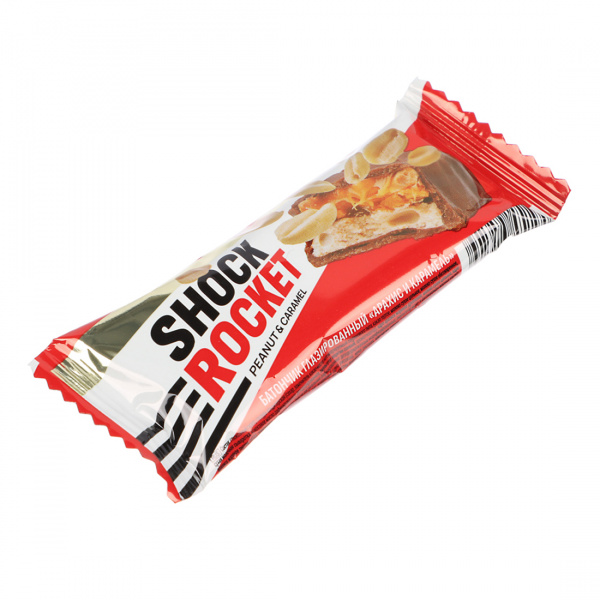 Батончик глазированный арахис и карамель 40 г