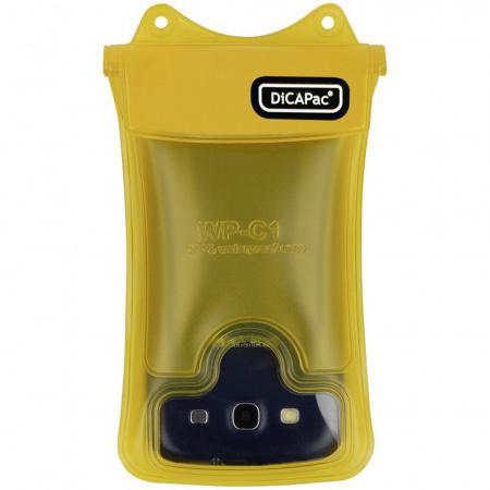 Dicapac гермочехол WP-C1 для смартфона до 5,1'' рS Желтый