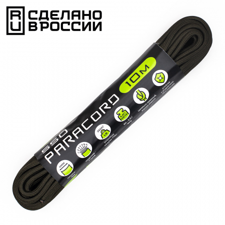 Паракорд 550 CORD nylon 10м RUS (hunter)