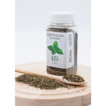 Organic Food Мята сушеная 35 гр. ПЭТ